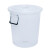 大号加厚塑料圆桶超大容量水桶储水用级酿酒发酵带盖胶桶 升级加厚100L 白带盖 装160斤水