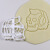 HYWLKJ卡通骷髅头饼干模具 3D立体万圣节糖霜塑料压模曲奇翻糖烘焙工具 戴耳机骷髅头