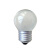 E27e14床头白炽老式小螺口灯泡台灯暖光小球形可调光老式 E14球泡透明 15W