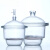 玻璃真空干燥器皿罐ml210/240/300/350/400mm玻璃干燥器实验室 普通350mm