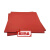 初构想（CHUGOUXIANG）38*38cm硅胶垫 耐高温海绵 红色发泡板 热转印烫画机专用硅胶垫板 0.8cm