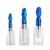 定制 DAFEI65度钨钢球头铣刀蓝色纳米涂层2刃R刀球刀锣刀硬质议价 R5.0*10*40*100单位件