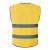 9F 反光背心马甲反光衣建筑工地工程施工交通环卫安全警示工作服可印字 金黄色