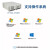 Dongtintech酷睿2代工控机IPC-610L自带10串H61芯片支持XP工业电脑主机 DT-610L-JH61MC G2120(2.8GHz)/2G/500G SSD