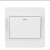 电工开关插座面板   86型墙壁电源  白色/一联空白面板