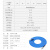 讯浦 单模单芯铠装跳线 防鼠咬光纤跳线 ST-FC跳纤 9/125 45米 XJ-1ST-FC-SK45