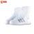 鸣固 透明雨鞋套 雨天防滑防水男女通用加厚防滑耐磨PVC透明高帮雨靴套 (41-42) XL