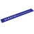 海斯迪克 HK-811 地面标识贴(2张) 温馨提示贴纸 耐磨地贴 请在此线外等候 蓝10*100cm