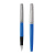 派克（PARKER）乔特系列复古蓝色胶杆墨水笔/钢笔 男女士时尚商务办公用品学生礼品笔F尖笔尖