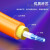 SAMZHE 光纤跳线 LC-LC 多模双芯 橙色 5m G2-LCLC05