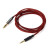 Earmax 适用于创新live2 HD60 DT240PRO Y50 Y600 Y500镀银耳机线 黑红120厘米