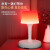 雅奈捷智能语音台灯七彩卧室床头灯LED声控灯浪漫情侣氛围灯伴睡插座灯 T80 USB款（无语音）2.8米