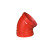 巨帆 沟槽（红）45°弯头DN150 单位：个