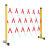 晟策 玻璃钢 绝缘伸缩围栏 可移动式安全防护栏隔离 管式伸缩围栏1.2*3米国标款7.2kg