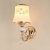 春禄客厅卧室壁灯过道温楼梯馨现代卧室床头个性简约创意双头壁灯 D3款单头+三色LED灯泡