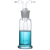 安达通 洗瓶 加厚多孔气洗瓶玻璃多孔气体洗瓶实验室洗气瓶耐高温 250ml