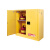 西斯贝尔 WA810301 易燃液体安全储存柜自动门30Gal/114L黄色 1台装