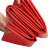 上陶鲸 防滑垫PVC防水防潮地垫 脚垫地毯走廊工厂卫生间防滑地胶地板垫 红色0.9米宽1m长（要几米长拍几件）