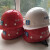 瑞恒柏中国建筑安全帽 中建 国标 工地工人领导管理人员帽子玻璃钢头盔 玻璃钢红色金属标安全帽