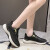 LYUE361官方2024飞织运动鞋女鞋软底跑步鞋NＩKＥ 黑色 35