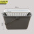 京洲实邦 酒店保洁拖布沥水打扫卫生清洁水桶 灰色带格子JZSB-2827
