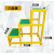 绝缘电工凳高压可移动平台双层加强加固凳玻璃钢绝缘梯凳双层三层 800×300×500mm加强