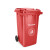 急先锋户外垃圾桶 两轮移动塑料垃圾桶100L 蓝色 HDPE材质 蓝色 240L(挂车款)