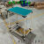 DYQT车间防工作台物料架线棒生产线精益管流水线物料小平台桌工厂 400*400*600*1层