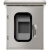 PH仪表箱精品户外不锈钢双层门箱配电箱防水防雨箱监控布线控制箱 300*250*150mm