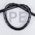 苏识 保护线理线塑料缠绕收纳管 电线埋线器 黑色16mm 5米/卷 10卷装 8510522