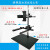 机器视觉微调实验支架 CCD工业相机支架+万向光源架 光学台定制定做 款高600mm大底板 RH-MVT3-600-2