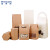 稳斯坦 W5721 (20个)牛皮纸包装盒 手工皂茶包存储袋干果食品包装盒 心形窗11*23cm