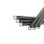 虎雀（HUQUE）强力弹簧带钩拉伸拉力弹簧线径1.0-2.0系列 1.6*7*50mm 10个价 