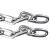 上陶鲸 304不锈钢链条 防盗链锁链不锈钢长环链条 金属链条 直径8mm长1米