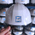 倘沭湾中国建筑安全帽工地工程头盔国标白色工作帽领导定制logo 白色中国建筑铁徽章