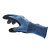 多给力 WG-757 4级防切割手套抗油耐磨丁腈橡胶手套设备操作金属加工劳保手套 蓝色 1副装 XL