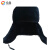 铁路棉帽单位配发的带耳朵眼孔棉帽子铁路冬季防寒保暖棉帽子 57号黑色（不含帽徽需单独购买）