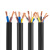 竹江 RVV 2*6平方软电缆铜芯多芯护套线国标布电线