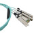 利合光电（LHG）QSFP28+AOC光纤堆叠线100G万兆光缆兼容华为思科华三锐捷浪潮等光模块 OM2红10米