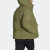 阿迪达斯（adidas）羽绒服男 新款户外运动服宽松工装外套连帽保暖耐寒羽绒服 9931-军绿色-偏大-拍小一码 M