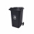 劳保佳 分类垃圾桶 大号分类垃圾桶 室外环卫垃圾箱 灰色 100L加厚款 可定制