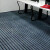志臻 地毯办公室 满铺卧室防滑地垫(1米宽*1米长米白色细条纹)