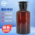 金固牢 KCxh-603 玻璃广口试剂瓶 加厚密封磨砂大口试剂样品瓶 棕色1000ml 
