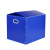 ANBOSON 5个装 大容量塑料搬家箱收纳箱学生可折叠整理中空板周转箱定制报价 蓝色  5个装(魔术贴款免胶带) 60*40*50 cm