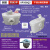 LISM地下室马桶增压化粪粉碎机厨房奶茶店电抽排泵蹲坑污水提升器 G-D3 (650w全自动) 全钢电机 厨卫间