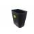 完壮室D防静电垃圾桶塑料无盖方形收纳桶室大容量 15L无盖_式2