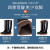 BGH-15劳保雨靴PVC防滑防水防刺靴子 中筒黑色-牛筋底-加绒43