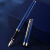 毕加索（pimio）钢笔签字用笔男女士练字笔书法笔学生用成人练字墨水笔0.5mm曼陀林系列717雾霾蓝