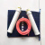 体适能中考专用跳绳计数珠海清远安徽池州中小学生体育考试钢丝绳 白色 不计数款（红色胶绳） 配收纳袋