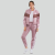 阿迪达斯（Adidas）女装运动套装淡紫色2022春夏新款开衫立领外套抽绳慢跑健身长裤商场同款 淡紫色 S